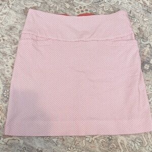 Chic Pink/Coral Patterned Skort